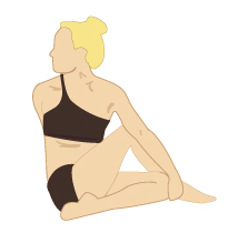 Spine Twisting Pose